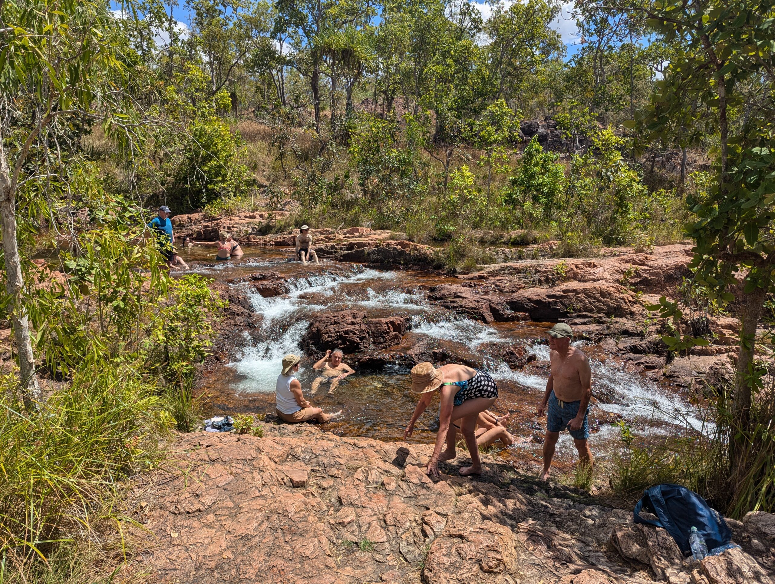 Lichfield National Park Rock Pool Falls 1